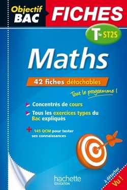 OBJECTIF BAC FICHES DETACHABLES MATHS TERM ST2S