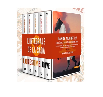 LONESOME DOVE, INTEGRALE DE LA SAGA  COLLECTOR - COFFRET 5 VOLUMES + BONUS - TOTEM