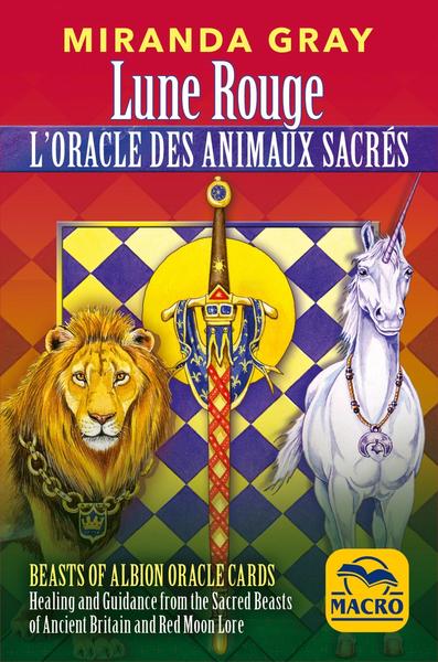 LUNE ROUGE. L´ORACLE DES ANIMAUX SACRES (COFFRET LIVRET + CARTES) - LES ENERGIES DES ANIMAUX SACRES