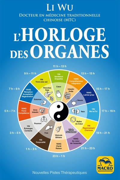 HORLOGE DES ORGANES - VIVEZ EN HARMONIE AVEC LES RYTHMES NATURELS DE VOTRE CORPS
