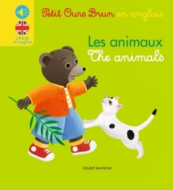 ANIMAUX, THE ANIMALS - PETIT OURS BRUN LIVRES SONORES EN ANGLAIS