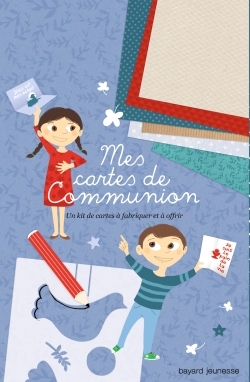 MES CARTES DE COMMUNION KIT CARTES