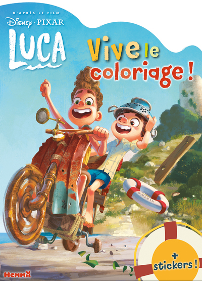 DISNEY PIXAR LUCA - VIVE LE COLORIAGE !