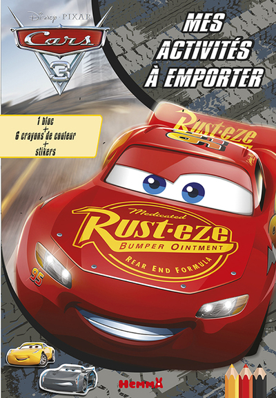 CARS 3 MES ACTIVITES A EMPORTER