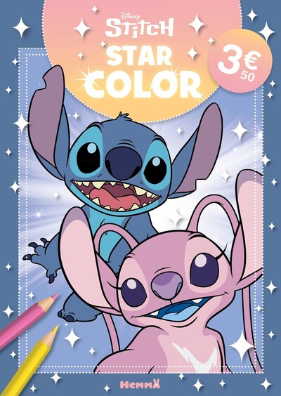 DISNEY STITCH - STAR COLOR (STITCH ET ANGEL)