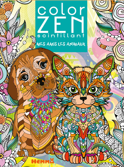 COLOR ZEN SCINTILLANT - MES AMIS LES ANIMAUX