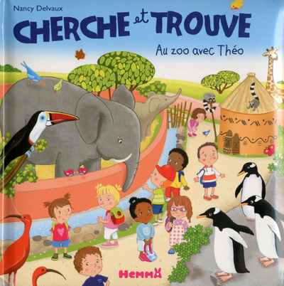 CHERCHE ET TROUVE AU ZOO AVEC THEO