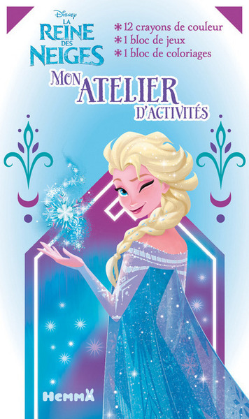 DISNEY LA REINE DES NEIGES MON ATELIER D´ACTIVITES