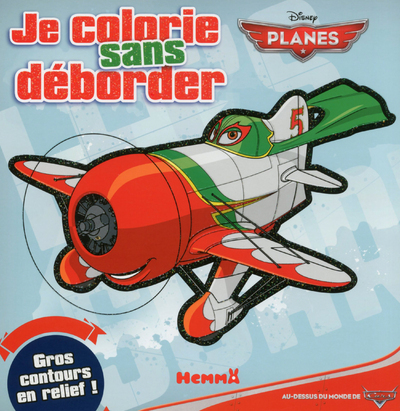 PLANES JE COLORIE SANS DEBORDER