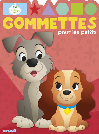 DISNEY BABY GOMMETTES POUR LES PETITS (LA BELLE ET LE CLOCHARD)