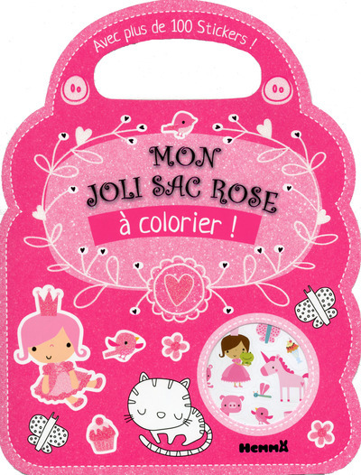 MON JOLI SAC ROSE A COLORIER !