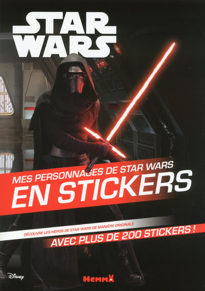 DISNEY STAR WARS LE REVEIL DE LA FORCE EP VII MES PERSONNAGES DE STAR WARS EN STICKERS