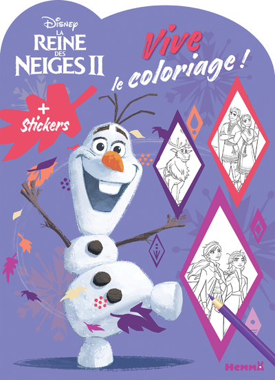 DISNEY LA REINE DES NEIGES 2 - VIVE LE COLORIAGE ! (OLAF)