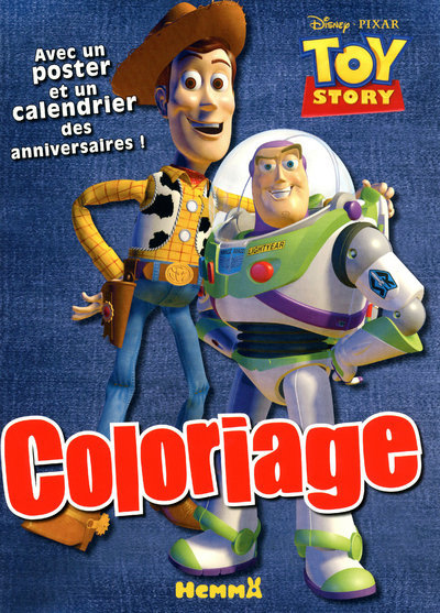 COLORIAGE AVEC POSTER TOY STORY 1