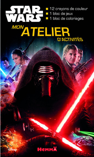 DISNEY STAR WARS LE REVEIL DE LA FORCE MON ATELIER D´ACTIVITES