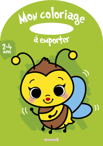 MON COLORIAGE A EMPORTER (2-4 ANS) (ABEILLE)