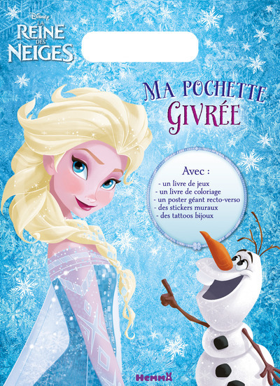 DISNEY LA REINE DES NEIGES MA POCHETTE GIVREE