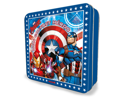 MARVEL AVENGERS - COFFRET METAL DISNEY - MON COFFRET HEROS