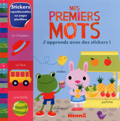 MES PREMIERS MOTS J´APPRENDS AVEC DES STICKERS !