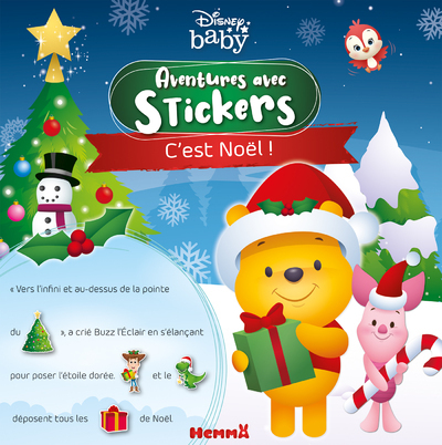 DISNEY BABY - AVENTURES AVEC STICKERS - C´EST NOEL !