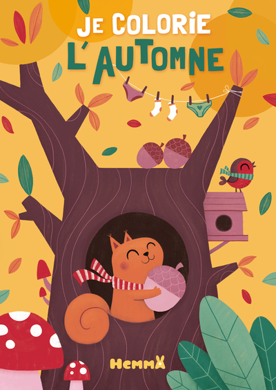 JE COLORIE L´AUTOMNE