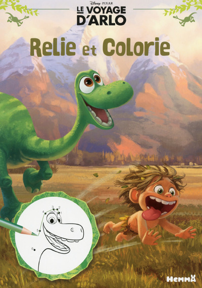 DISNEY LE VOYAGE D´ARLO RELIE ET COLORIE