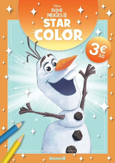 DISNEY LA REINE DES NEIGES 2 - STAR COLOR (OLAF)