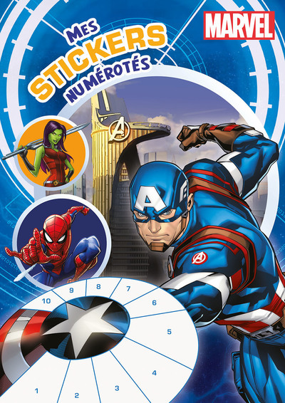MARVEL - MES STICKERS NUMEROTES