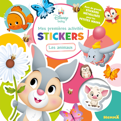 DISNEY BABY - MES PREMIERES ACTIVITES STICKERS - LES ANIMAUX