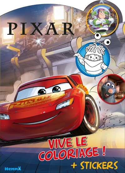 DISNEY PIXAR - VIVE LE COLORIAGE ! (CARS - FLASH MC QUEEN)