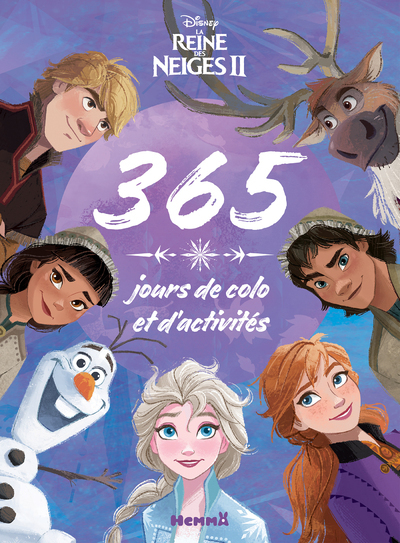 DISNEY LA REINE DES NEIGES 2 - 365 JOURS DE COLO ET D´ACTIVITES