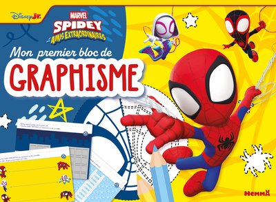 MARVEL SPIDEY ET SES AMIS EXTRAORDINAIRES - MON PREMIER BLOC DE GRAPHISME