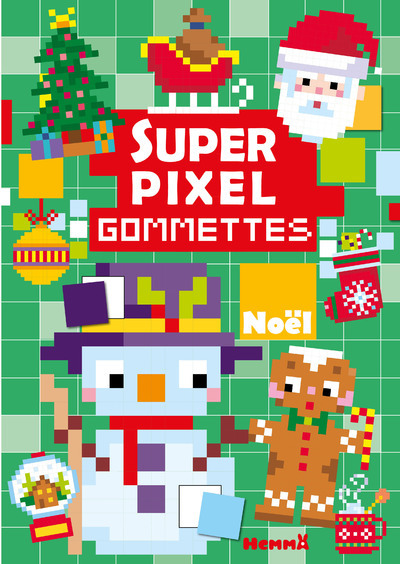 SUPER PIXEL - GOMMETTES - NOEL