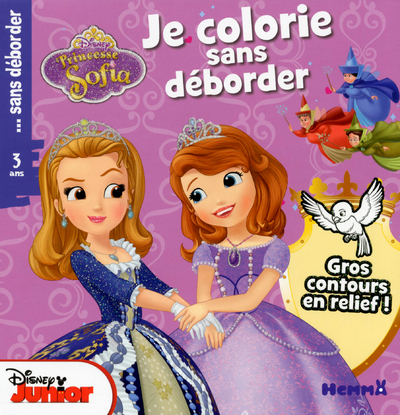 PRINCESSE SOFIA JE COLORIE SANS DEBORDER