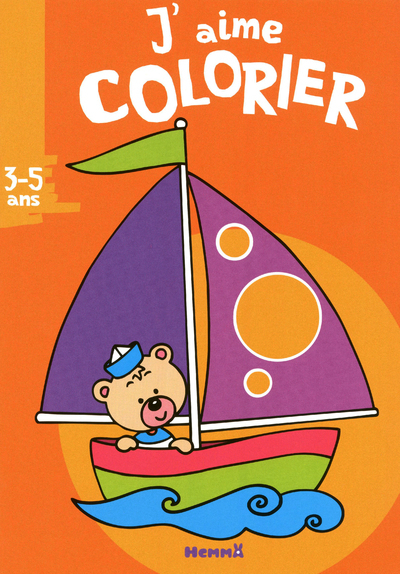 J´AIME COLORIER 3-5 ANS VOILIER