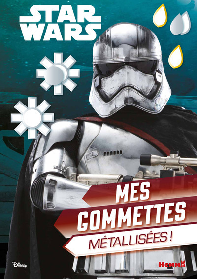 DISNEY STAR WARS LE REVEIL DE LA FORCE EP VII MES GOMMETTES METALLISEES