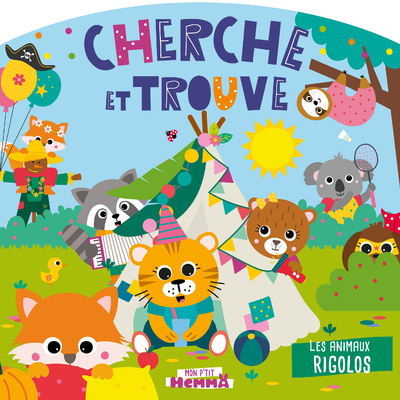 MON P´TIT HEMMA - CHERCHE ET TROUVE - LES ANIMAUX RIGOLOS