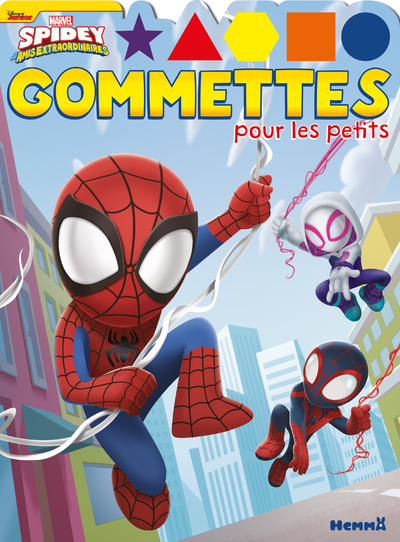 MARVEL SPIDEY ET SES AMIS EXTRAORDINAIRES - GOMMETTES POUR LES PETITS