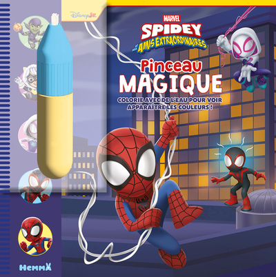 MARVEL SPIDEY ET SES AMIS EXTRAORDINAIRES - PINCEAU MAGIQUE (SPIDEY TOILE)