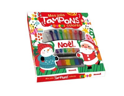 MES JOLIS TAMPONS COLORES - VIVE NOEL !