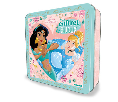 DISNEY PRINCESSES - COFFRET METAL DISNEY - MON COFFRET BIJOUX