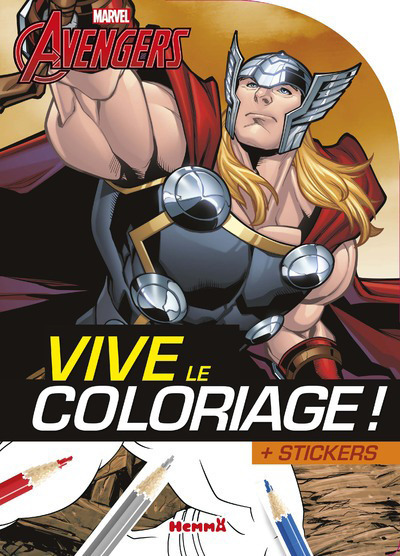 MARVEL AVENGERS VIVE LE COLORIAGE ! (THOR)
