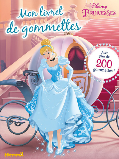 DISNEY PRINCESSES MON LIVRET DE GOMMETTES (CENDRILLON)