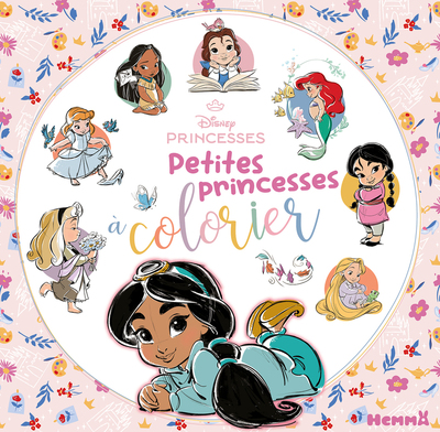 DISNEY PRINCESSES - PETITES PRINCESSES A COLORIER