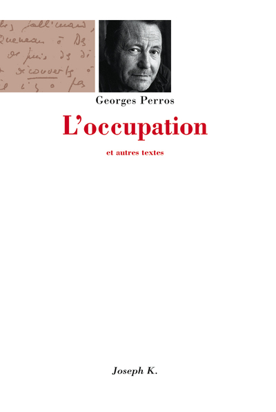 OCCUPATION ET AUTRES TEXTES