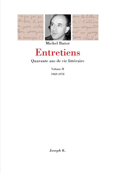 ENTRETIENS VOL 2, 1969-1978