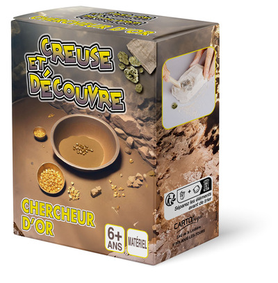 CHERCHEUR D´OR - KIT A DETERRER - CREUSE ET DECOUVRE