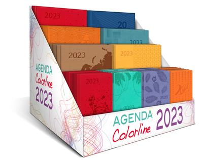 COLIS 44V AGENDAS 2023 COLOR LINE - NOVEMBRE 2022