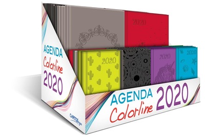 COLIS 44EX AGENDAS 2020 COLORLINE - SEPTEMBRE 2019