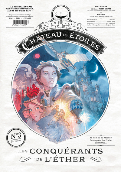 CHATEAU DES ETOILES GAZETTE N 3 LES CONQUERANTS DE L´ETHER.